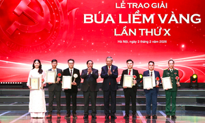 Báo Điện tử VTC News đoạt Giải Búa liềm Vàng năm 2025