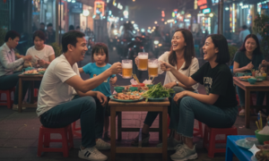 Tôi dị ứng với những ông bố bà mẹ đem con ra quán nhậu