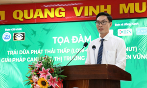 Trái dừa phát thải thấp - giải pháp canh tác, thị trường và thu nhập bền vững