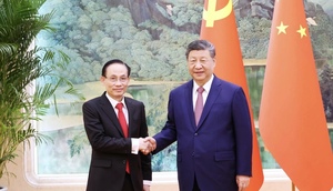 Bộ trưởng Lê Hoài Trung hội kiến Tổng Bí thư, Chủ tịch nước Trung Quốc