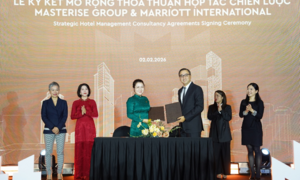 Masterise Group hợp tác Marriott International phát triển khách sạn, nghỉ dưỡng