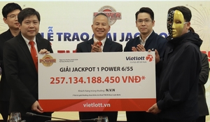 Người trúng độc đắc hơn 257 tỷ đồng là doanh nhân tại TP.HCM