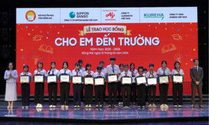 Ajinomoto Việt Nam tiếp bước học sinh Đồng Nai với đợt trao học bổng lần thứ 22