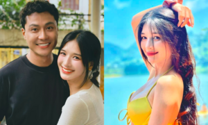 'Người tình' xinh đẹp kém 9 tuổi của Thanh Sơn trên phim giờ vàng VTV là ai?