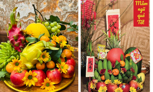 Cách bày mâm ngũ quả đẹp mắt của ba miền Bắc - Trung - Nam 