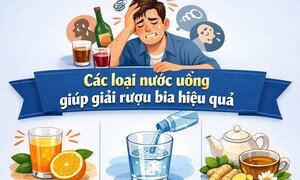 Uống gì để đào thải cồn nhanh nhất?