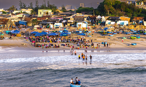 Làng chài Gia Lai hồi sinh sau bão lịch sử, buôn bán tấp nập bên sóng nước