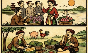 99,9% người xem chịu thua, không đoán ra đây là câu ca dao nào