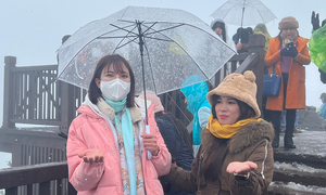 Không khí lạnh tăng cường liên tiếp, miền Bắc giảm 8-10°C, khả năng có mưa tuyết