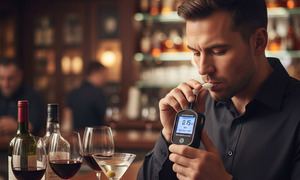 Uống rượu tối hôm trước, hôm sau thổi nồng độ cồn có lên?