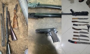 Triệt phá đường dây ma túy liên tỉnh, thu giữ kho súng và hung khí chôn dưới đất