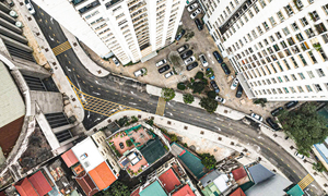 Toàn cảnh tuyến đường hơn 83 tỷ vừa thông xe kỹ thuật, lách giữa 2 tòa chung cư