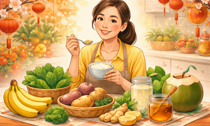 6 thực phẩm quen thuộc đánh bay đầy bụng, khó tiêu ngày Tết