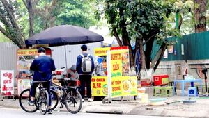 Bán thức ăn đường phố bẩn có thể bị phạt đến 3 triệu đồng
