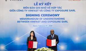 VinFast và Exposure SARL hợp tác về vận tải xanh tại Cộng hòa Dân chủ Congo