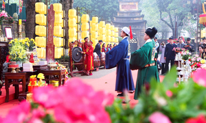 Tái hiện không gian Tết cung đình xưa tại Hoàng thành Thăng Long