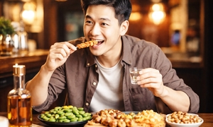 Đừng uống rượu khi bụng đói: Sai lầm làm nồng độ cồn tăng vọt và tàn phá dạ dày