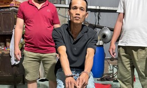 Bắt nghi phạm cướp tiệm vàng ở TP.HCM