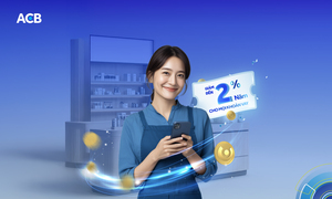ACB giảm đến 2%/năm lãi vay cho hộ kinh doanh