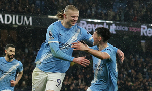 Kết quả Ngoại Hạng Anh: Man City thắng dễ Fulham