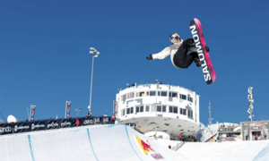 Khám phá môn trượt ván trên tuyết trong lòng máng Thế vận hội mùa đông