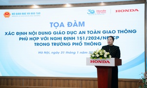 Honda Việt Nam đồng hành cùng Bộ GD&ĐT tổ chức chuỗi tọa đàm