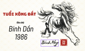 Tuổi xông đất năm 2026 cho gia chủ sinh năm 1986