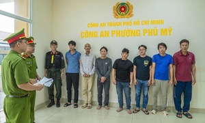 Khởi tố nhóm người dùng hung khí ẩu đả tại TP.HCM