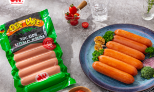 Xúc xích Đức Việt lọt Top 2 'Hàng Việt Nam được người tiêu dùng yêu thích' 2024