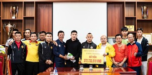 Tết đặc biệt của đội bóng 'vất vả' nhất Việt Nam