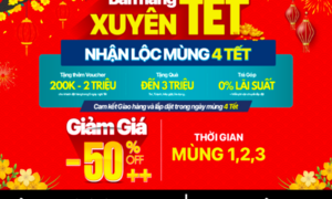 MediaMart 'Bán hàng xuyên Tết' – Nhận lộc mùng 4 Tết, giá tốt đầu năm