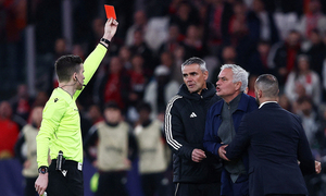 Kết quả Champions League: Mourinho nhận thẻ đỏ, Real Madrid thắng Benfica