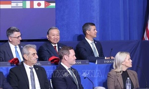 Tổng Bí thư Tô Lâm dự Phiên khai mạc Hội đồng Hoà bình về Gaza