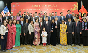 Tổng Bí thư Tô Lâm gặp gỡ cộng đồng và các cơ quan đại diện Việt Nam tại Hoa Kỳ