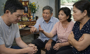 Bố mất, con bị họ hàng đuổi vì 'con nuôi không được giữ nhà tổ'