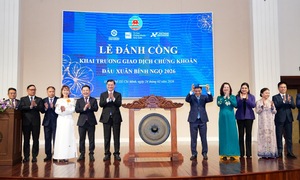 Khai xuân khởi sắc: Từ tiếng cồng HOSE đến nhịp kết nối toàn cầu