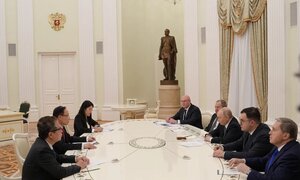 Đặc phái viên của Tổng Bí thư Tô Lâm hội kiến Tổng thống Putin