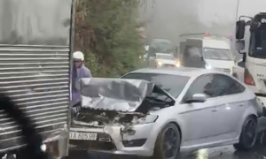 Tai nạn liên hoàn trên đèo Bảo Lộc, giao thông ùn tắc cục bộ