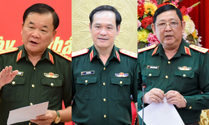 5 Thượng tướng quân đội nghỉ công tác từ ngày 1/3