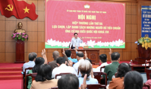 Danh sách 25 người ứng cử đại biểu Quốc hội khóa XVI tại Tây Ninh 