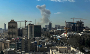 Hình ảnh đầu tiên cuộc tấn công của Mỹ - Israel vào Iran