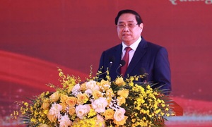 Thủ tướng dự kỷ niệm 120 năm ngày sinh Thủ tướng Phạm Văn Đồng