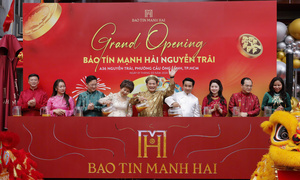 Khai trương cửa hàng lớn nhất của Bảo Tín Mạnh Hải tại TP.HCM
