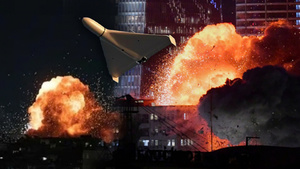 Cận cảnh khách sạn biểu tượng Dubai cháy lớn do trúng mảnh vỡ từ UAV Iran