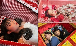 Mốt thiền định trong quan tài được cho là giảm tỷ lệ tự tử ở người trẻ Nhật Bản