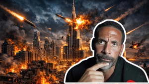 Dubai rung chuyển giữa đêm, Rio Ferdinand biến studio thành hầm trú ẩn
