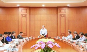 Tổng Bí thư Tô Lâm làm việc với Văn phòng Trung ương Đảng