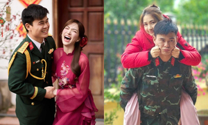 4 năm yêu kín tiếng của Hòa Minzy và bạn trai quân nhân