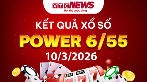 Vietlott 10/3 - Kết quả xổ số Vietlott hôm nay 10/3/2026 - Xổ số Power 6/55 