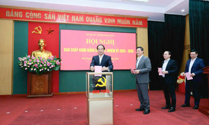 Ông Bùi Văn Lương được bầu làm Phó Bí thư Thái Nguyên 